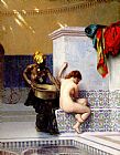Turkish Bath or Moorish Bath by Jean-Leon Gerome